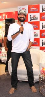 Rana Daggubati during the Meet and Greet contest conducted by Reliance Trends at Forum Sujana Mall Kukatpally on 12th June 2016